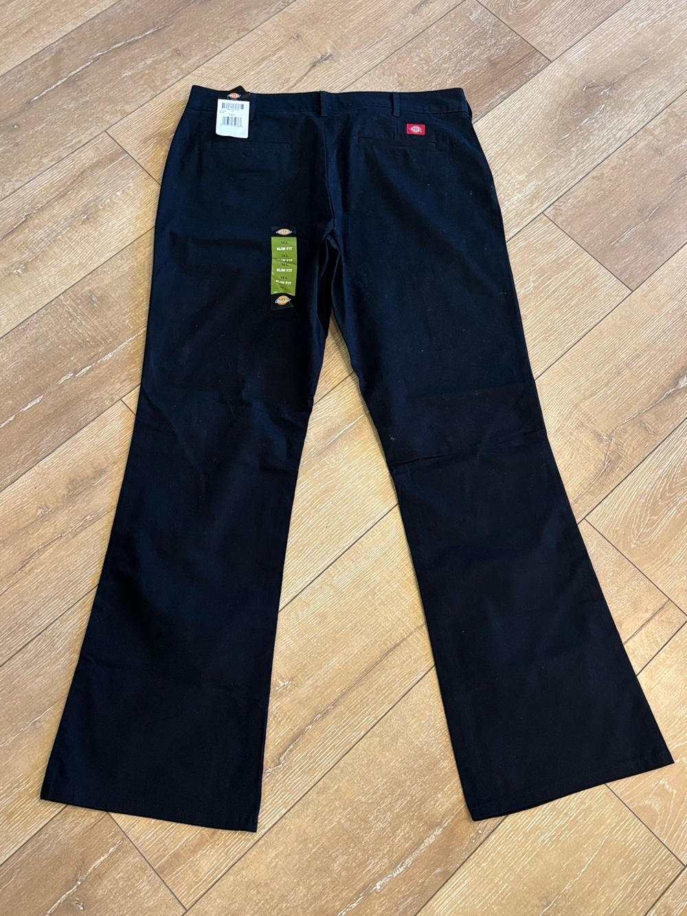 Dickies Black Boot Cut Work Pants - Picture 2 of 8